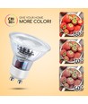 Outlet: LED A5 GU10 COB 3W 3000K Glass