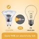 Outlet: LED A5 GU10 COB 3W 3000K Glass