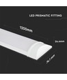 V-Tac 30W slim LED armatur - 120 cm, 155lm/W, 230V