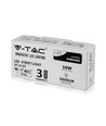 V-Tac 50W LED gatelys - Samsung LED chip, Ø60mm, IP65, 84lm/w