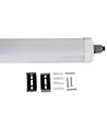 150cm 32W vanntett komplett LED-armatur, gjennomgangskoblet - 5120lm, 160lm/W, IP65