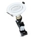 V-Tac 3-pak downlights med 5W lyskilde - Hvit front, komplett med GU10 holder og LED spotter, innendørs