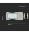 V-Tac 30W LED gatelys - Samsung LED chip, Ø60mm, IP65, 135lm/w