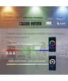 V-Tac 5W Smart Home LED pære - Tuya/Smart Life, Google Home, Amazon Alexa kompatibel, P45, E14