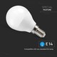 V-Tac 5W Smart Home LED pære - Google Home, Amazon Alexa kompatibel, P45, E14