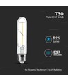 E27 2W LED-pære - Kultråd, T30
