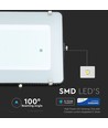 V-Tac 200W LED lyskaster - Samsung LED chip, arbeidslampe, utendørs