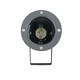 V-Tac hage lampe med spyd - GU10, IP44, Svart, uten lyskilde