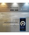 V-Tac 60x60 Smart Home LED panel - Tuya/Smart Life, 40W, virker med Google Home, Alexa og smartphones, hvit kant