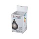V-Tac 5W LED Love globe pære - Karbon filamenter, Ø12,5 cm, ekstra varm hvit, E27