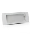 V-Tac 4W LED exit skilt - For vegg/tak/innfelt montering, 110 lumen, inkl. batteri og piktogrammer