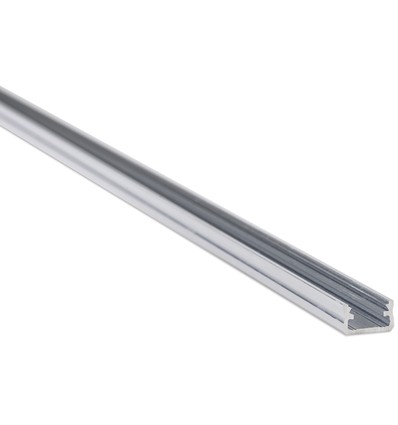 Aluprofil Type A til innendørs IP20 LED strip - 1 meter, grå