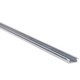 Aluprofil Type Z for innendørs IP21 LED strip - Innfelt, 1 meter, ubehandlet aluminium, velg deksel