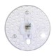 13W LED innsats med linser, flicker free - Ø15,4 cm, erstatt G24, sirkelrør og kompaktrør