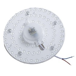 2D kompakt lysrør 14W LED innsats med linser, flicker free - Ø15,4 cm, erstatt G24, sirkelrør og kompaktrør