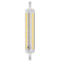 LED pærer Restsalg: SILI10 - 118mm, 10W, 230V, dimbar, R7S