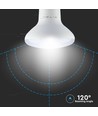 V-Tac 10W LED spot - Samsung LED chip, R80, E27