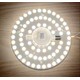 13W LED innsats med linser, flicker free - Ø15,4 cm, erstatt G24, sirkelrør og kompaktrør
