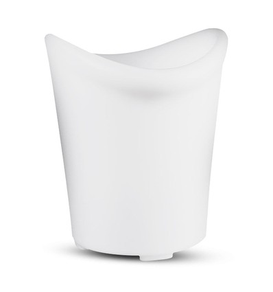 V-Tac RGB LED Isbøtte - Oppladbart, med fjernkontroll, 35x33x29 cm