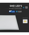 Outlet: V-Tac LED Panel 60x60 - 29W, Samsung LED chip, hvit kant