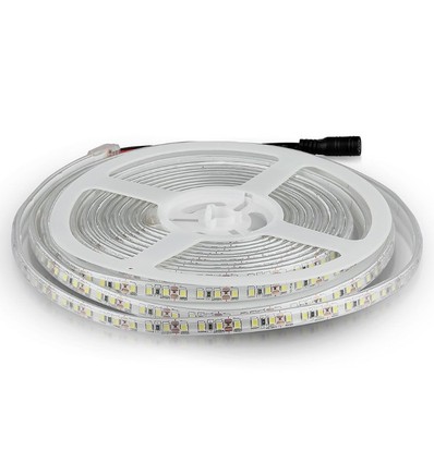 V-Tac 7,2W/m sprutsikker LED strip - 5m, 120 LED per meter