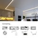 V-Tac 10W/m RGB+W LED strip komplett kit - 5m, 60 LED per meter, Smart Home /u fjernkontroll