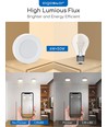 Outlet: LED Downlight Pro Rund 6W - Varm Hvit 3000K, Matt Hvit, Plast