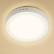 Outlet: LED Downlight Pro Rund 6W - Varm Hvit 3000K, Matt Hvit, Plast