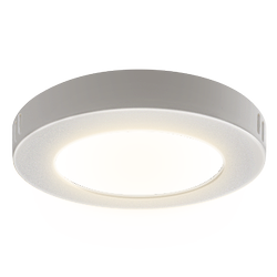 Diverse Utsalg: LED Downlight Pro Rund 6W - Naturlig Hvit 4000K, Matt Hvit, Plast