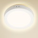 Utsalg: LED Downlight Pro Rund 6W - Naturlig Hvit 4000K, Matt Hvit, Plast