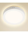 Utsalg: LED Downlight Pro Rund 6W - Naturlig Hvit 4000K, Matt Hvit, Plast