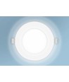 Outlet: LED Downlight Pro, Påbygging Rund 12W - Varm Hvit 3000K, Matt Hvit, Plast