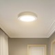 Outlet: LED Downlight Pro, Overflatemontert Rund 12W - Naturlig Hvit 4000K, Matt Hvit, Plast