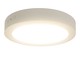 Outlet: LED Downlight Pro, Overflatemontert Rund 12W - Naturlig Hvit 4000K, Matt Hvit, Plast