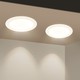 Outlet: LED E6 Bakgrunnsbelyst Innbyggingsspot, 18W, 4000K, Ø190-200mm Utskjæring, Rund, Plan Montering