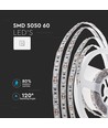 V-Tac 9W/m LED strip - 5m, IP20, 24V, 60 LED per meter