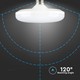 V-Tac UFO LED pære - Samsung LED chip, 24W, E27