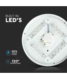 36W LED taklampe - Ø48cm, CCT, 3 lysfarger, rund