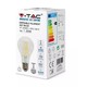 V-Tac 8W LED pære - Karbon filamenter, varm hvit, E27
