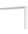 Ramme til 120x60 LED panel - Samlesett, skrue, hvit kant