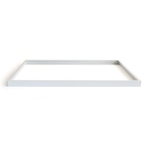 Ramme til 120x60 LED panel - Samlesett, skrue, hvit kant