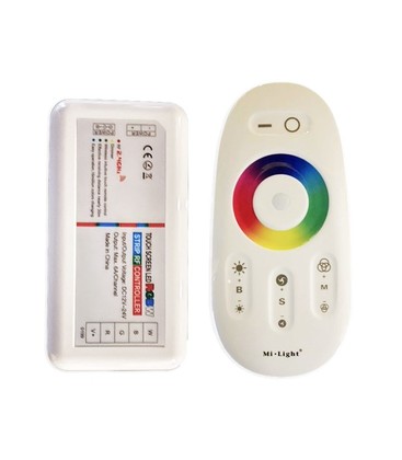 Rgb Ww Controller Med Fjernkontroll Passer Bare Til Rgb Ww Strip 12v Rf Tradlos 2w Ledlyskilder No