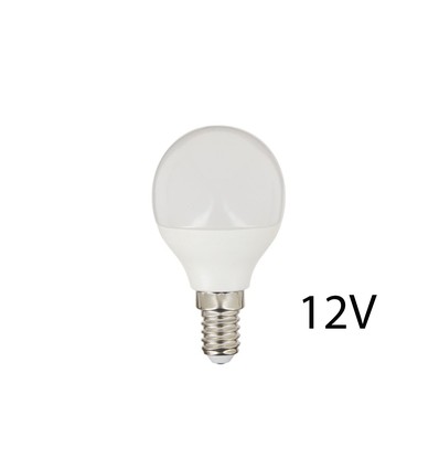 E14 4W LED-pære - 12V DC, P45