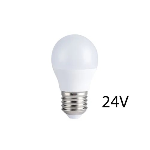 E27 4,5W LED-pære - 24V, G45