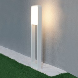 LED belysning Restsalg: V-Tac 10W LED hage lampe - Hvit, 80 cm, IP65, 230V