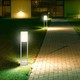 Restsalg: V-Tac 10W LED hage lampe - Hvit, 80 cm, IP65, 230V