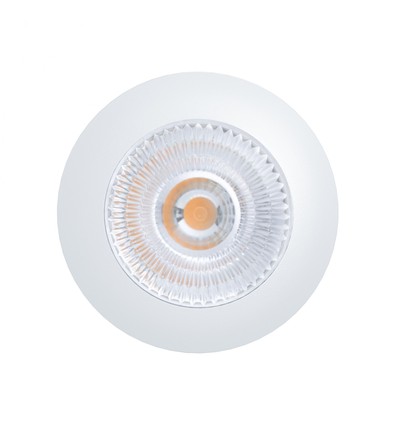 LEDlife Unni68 møbelspot - Hull: Ø5,6 cm, Mål: Ø6,8 cm, RA95, matt hvit, 12V DC