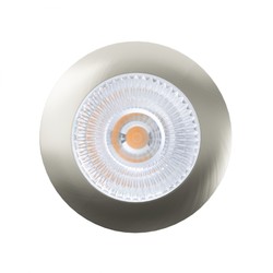 Downlights LEDlife Unni68 møbelspot - Høyde: Ø5,6 cm, Mål: Ø6,8 cm, RA95, børstet stål, 12V