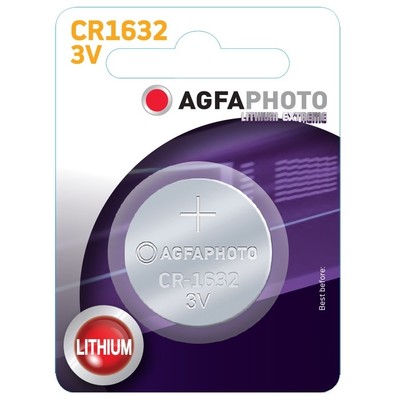 Bilde av 1 Stk Agfaphoto Lithium Knappebatteri - Cr1632, 3v