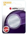 1 stk AgfaPhoto Lithium knappebatteri - CR1632, 3V